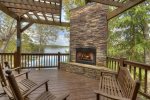 When in Rome - Fireplace on Deck with Lake View